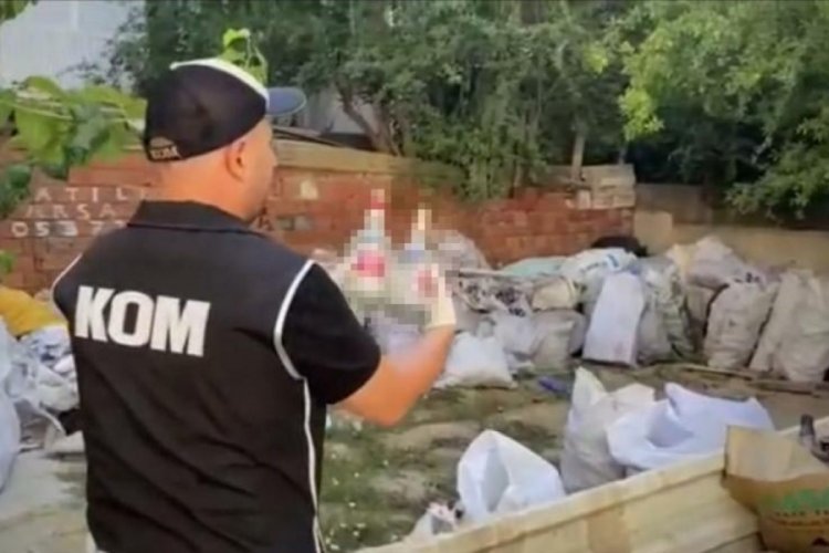 Sahte i&ccedil;ki &uuml;reten şebekeye operasyon d&uuml;zenlendi