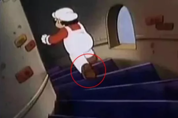 S&uuml;per Mario'dan alınan g&ouml;r&uuml;nt&uuml; sosyal medyada g&uuml;ndem yarattı