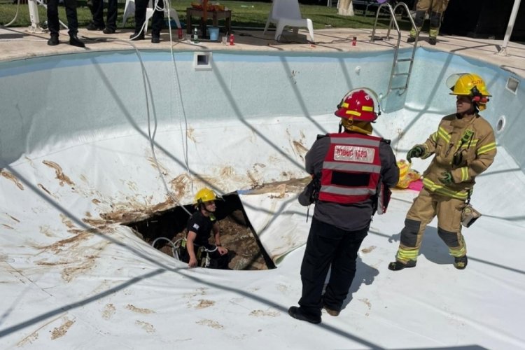 Havuz partisinde obruk felaketi: 1 &ouml;l&uuml;, 1 yaralı