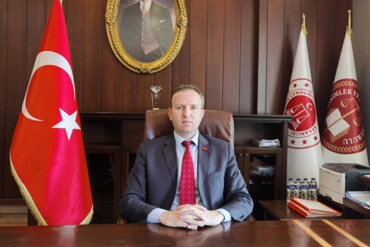 Bursa İneg&ouml;l'e atanan Cumhuriyet Başsavcısı Veli Ecir g&ouml;reve başladı