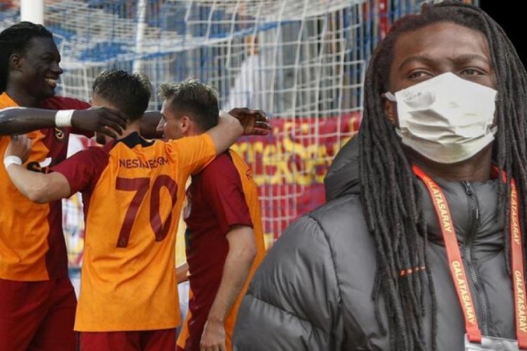 Galatasaray'da Bafetimbi Gomis şartlı izne &ccedil;ıktı