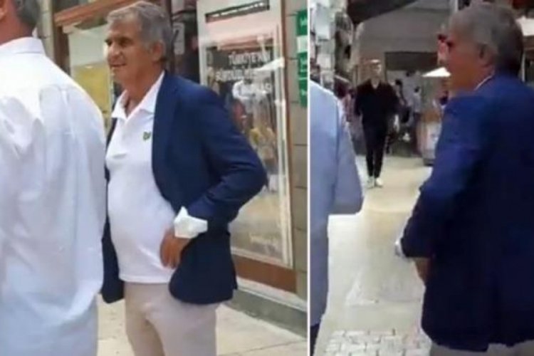 Şenol G&uuml;neş'in kavga eden kadınları izlediği g&ouml;r&uuml;nt&uuml;ler g&uuml;ndem oldu