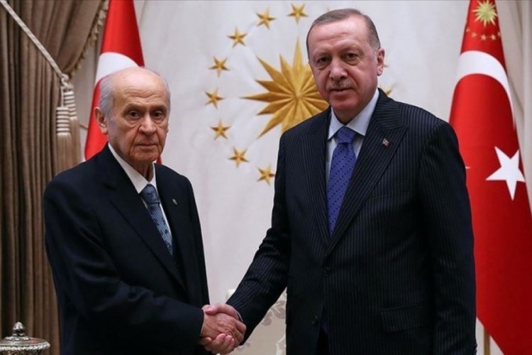 Cumhurbaşkanı Erdoğan, Devlet Bah&ccedil;eli'yle telefonda g&ouml;r&uuml;şt&uuml;