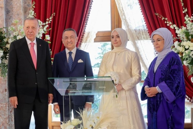Cumhurbaşkanı Yardımcısı Fuat Oktay d&uuml;nyaevine girdi