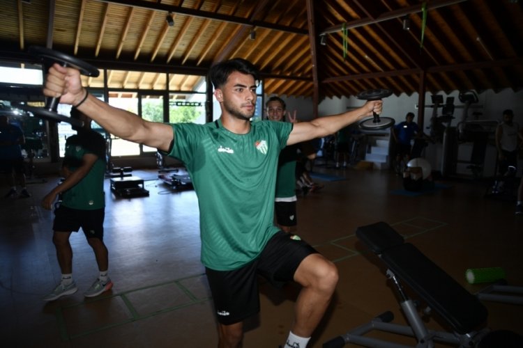 Bursaspor kuvvet &ccedil;alışması yaptı