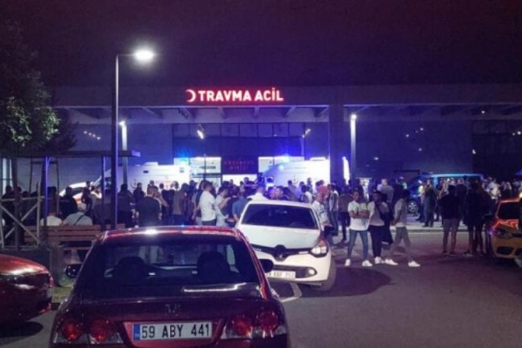 Tekirdağ'da olaylı gece! Mahalle savaş alanına d&ouml;nd&uuml;