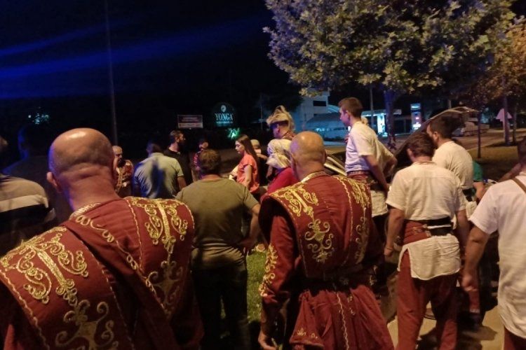 Kazaya ilk m&uuml;dahale mehter takımından