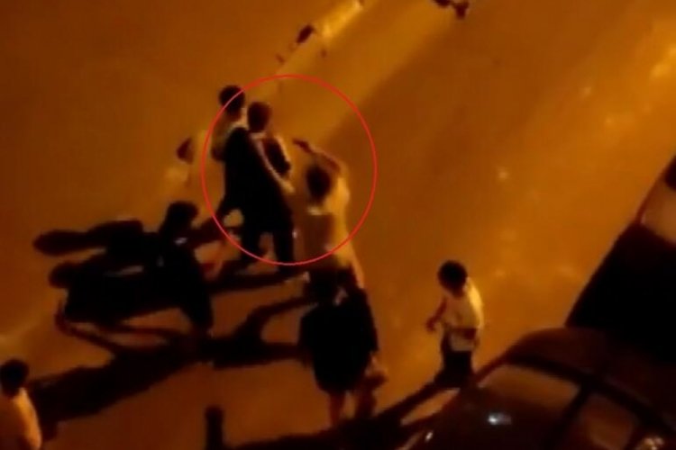 Asker eğlencesinde magandadan olmayacak şaka