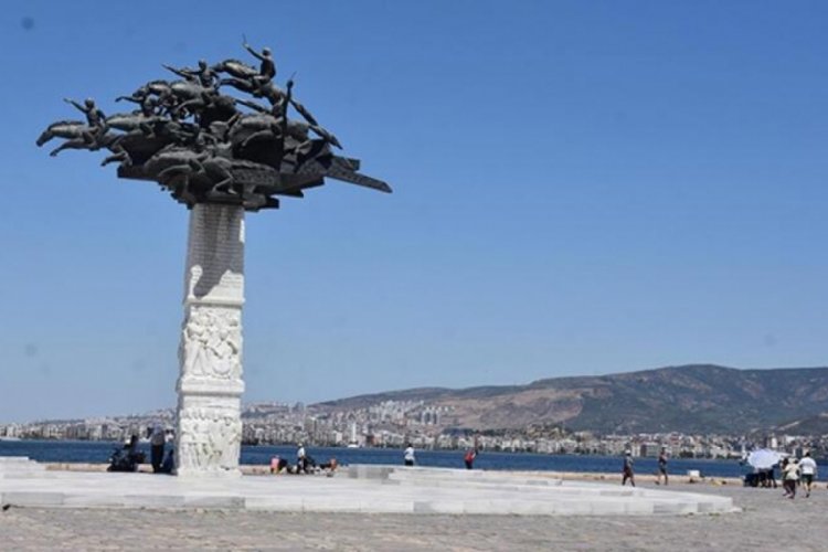 İzmir'de sıcaklık 38 dereceye dayandı