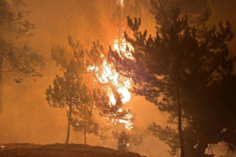 K&uuml;tahya alev alev yanıyor: Tahliyeler başlıyor, yangın b&uuml;y&uuml;yerek devam ediyor