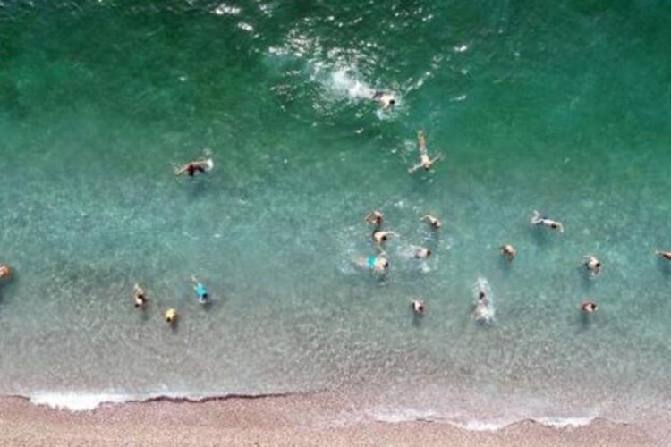 Van'ın mavi bayraklı plajına ilgi b&uuml;y&uuml;k