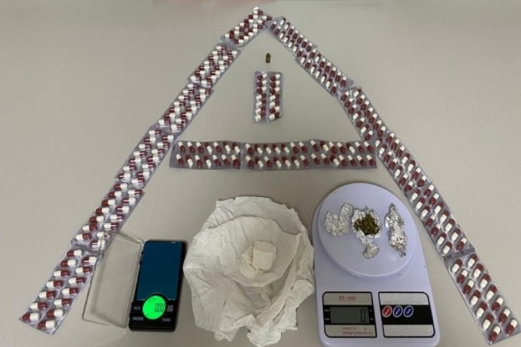 Uyuşturucuyu sakladığı yerle herkesi şaşırttı