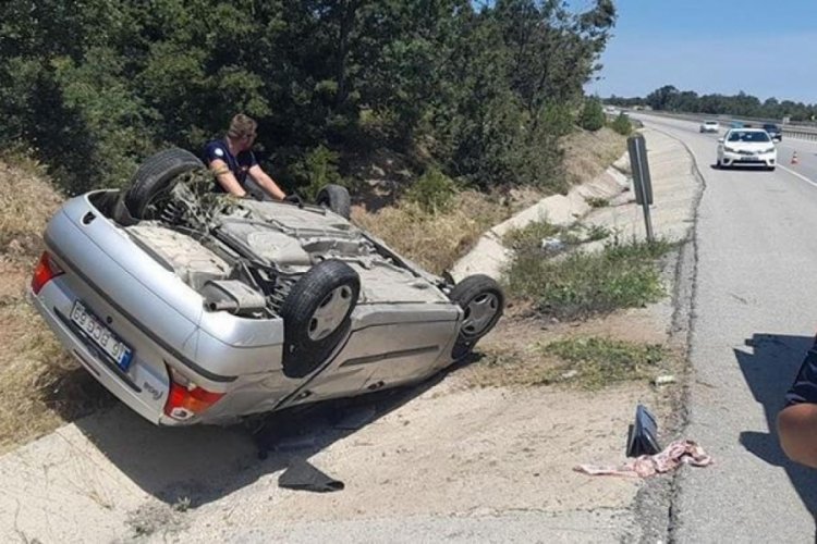 Eskişehir'de feci kaza! 2 &ouml;l&uuml; 2 yaralı