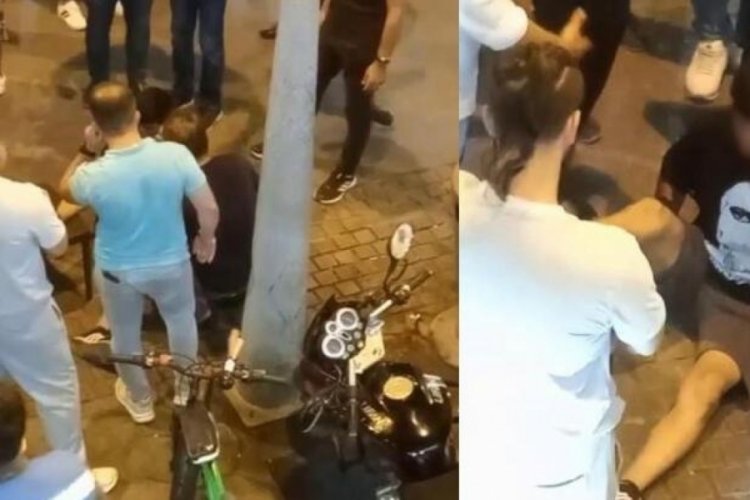 Gen&ccedil;ler arasındaki kavga kanlı bitti!