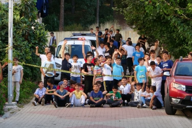 Erkek Kur'an kursunda korkutan yangın