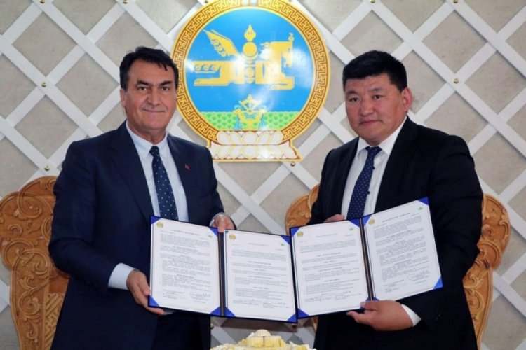 Osmangazi Belediyesi ile Arkhangai Belediyesi arasındaki ilişkiler g&uuml;&ccedil;leniyor