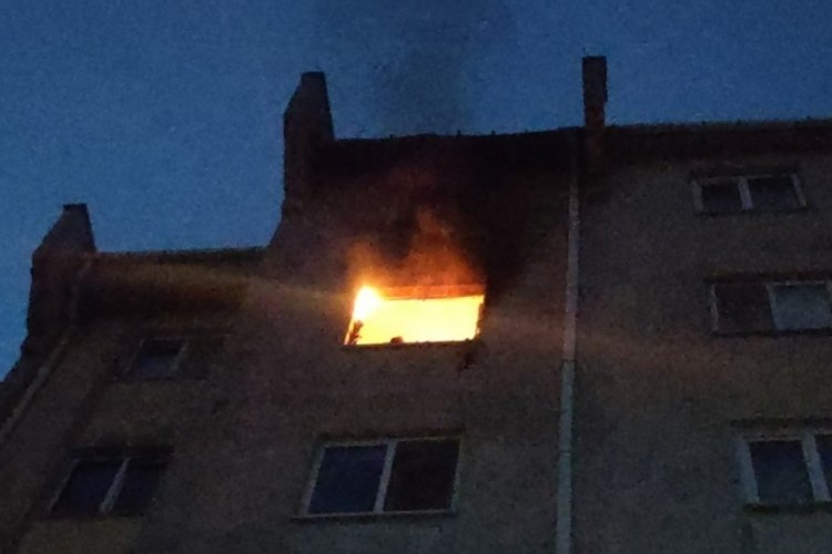 Bursa Orhangazi'de yangın paniği