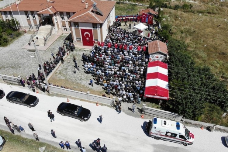 Afyonkarahisarlı şehit sonsuzluğa uğurlandı