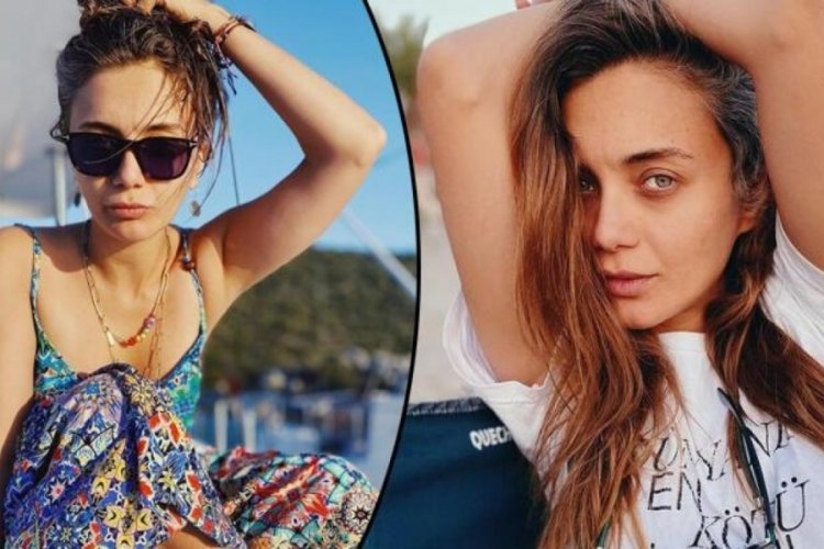 Damla S&ouml;nmez'in tatil pozları takip&ccedil;ileri tarafından &ccedil;ok beğenildi