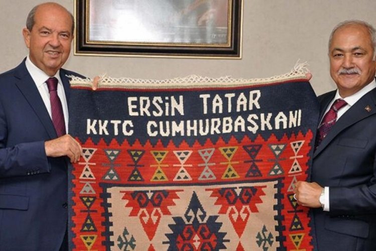 Osmaniye'de KKTC Cumhurbaşkanı Tatar, konferans verdi
