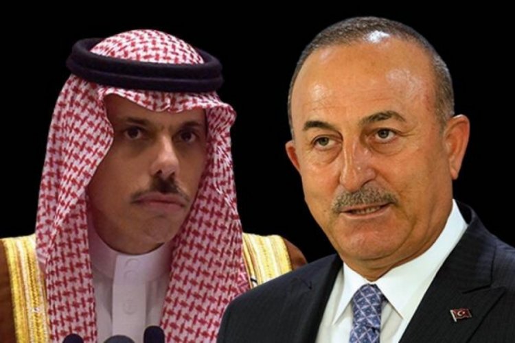 Mevl&uuml;t &Ccedil;avuşoğlu Suudi mevkidaşı Farhan ile g&ouml;r&uuml;şt&uuml;