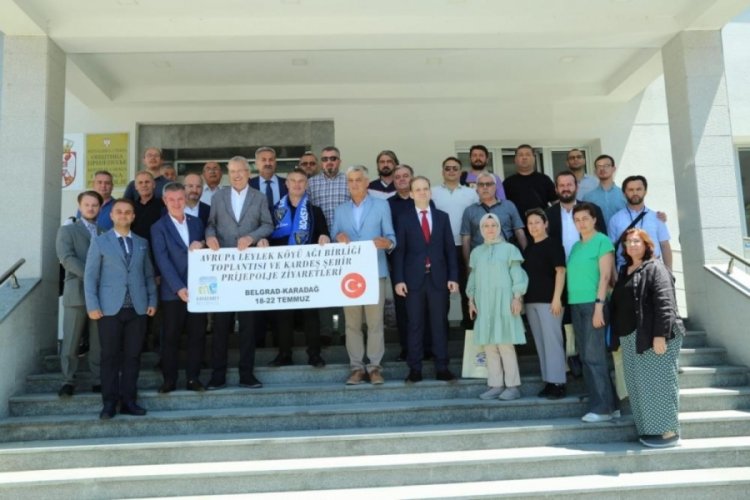 Bursa'da Karacabey Belediyesi ve Sırbistan arasında kardeşlik k&ouml;pr&uuml;s&uuml;