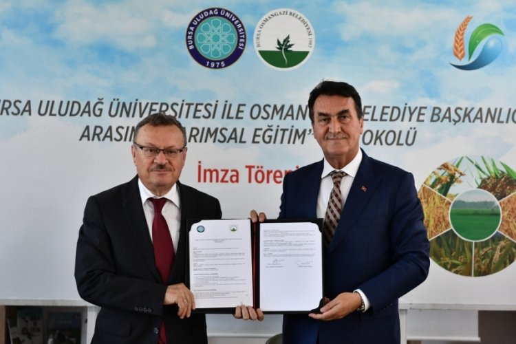 Bursa Osmangazi'den yerli ve milli tohum i&ccedil;in g&uuml;&ccedil;l&uuml; işbirliği