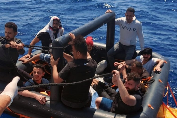 Muğla'da 49 d&uuml;zensiz g&ouml;&ccedil;men kurtarıldı