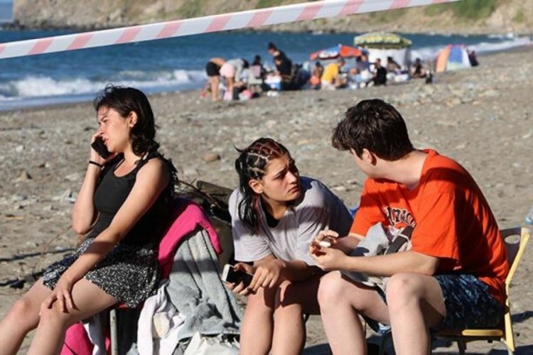 Zonguldak'ta 19 yaşındaki Hasan dalgaların arasında kayboldu