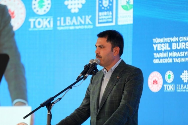 Bakan Kurum'dan "Bize Bursa yeter!" mesajı