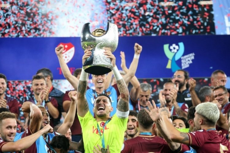 S&uuml;per Kupayı Trabzonspor kazandı!