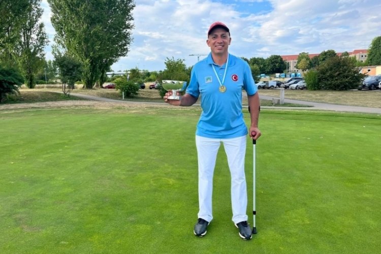 Milli golf&ccedil;&uuml; Mehmet Kazan, şampiyon oldu