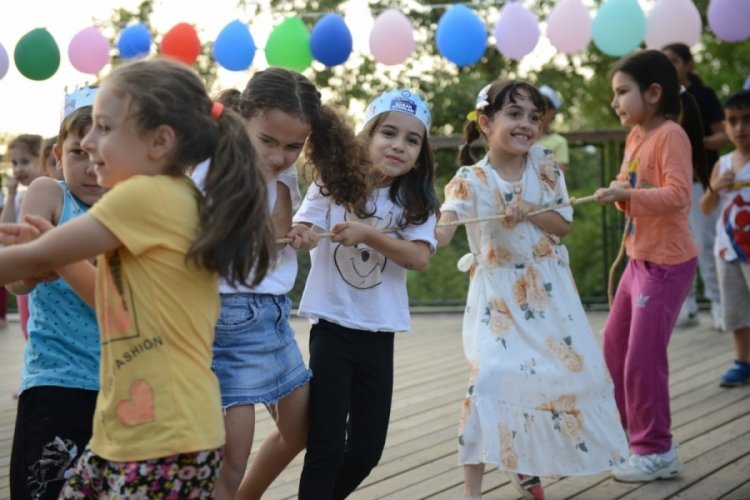 Bursa Yıldırım'da &ccedil;ocuk oyunları şenliği