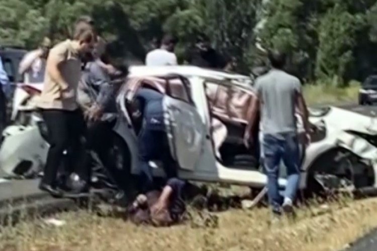 Feci kaza: 1 &ouml;l&uuml; 3 yaralı var