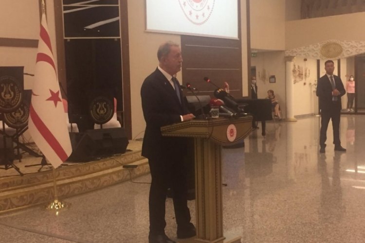 Hulusi Akar: &Uuml;&ccedil;&uuml;nc&uuml; taraflardan beklentimiz Kıbrıs meselesi hakkında tarafsız olmaları