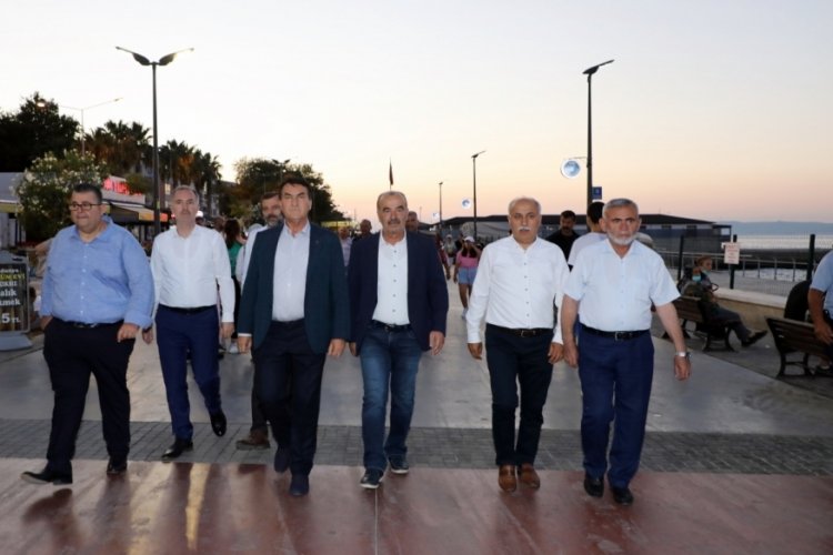 Bursa Belediyeler Birliği Mudanya'da bir araya geldi