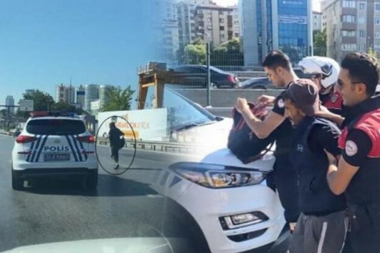 Yoldan ge&ccedil;enlere bı&ccedil;akla saldırdı