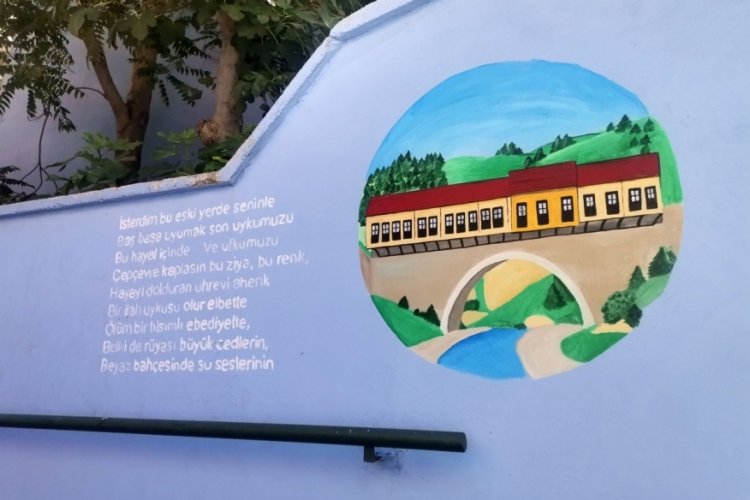 Bursa Osmangazi'de sanat dolu sokaklar