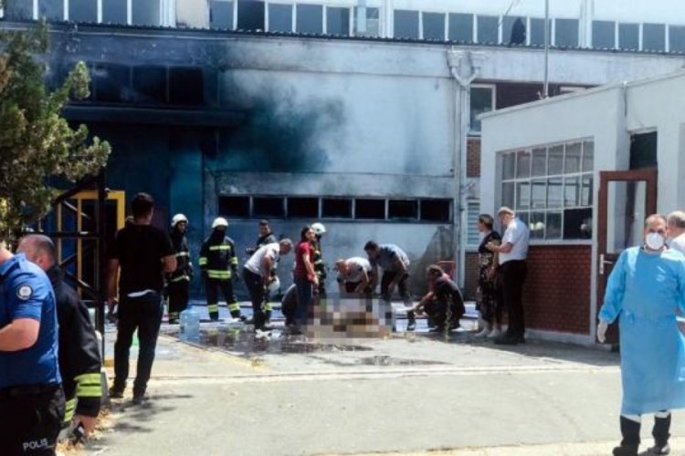 Patlayan fabrikanın sahibi hayatını kaybetti
