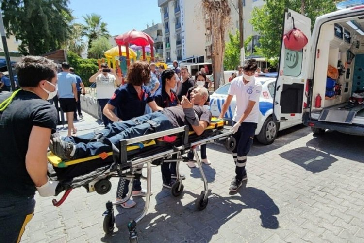Alacak kavgasında 1 yaralı, 2 g&ouml;zaltı
