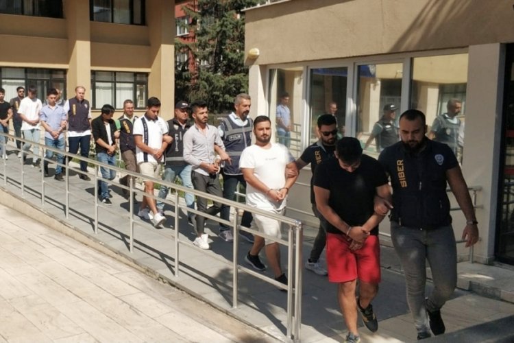 9 ilde siber dolandırıcılık operasyonunda 5 tutuklama