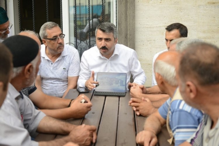 Bursa Değirmen&ouml;n&uuml; Mahallesi'nde cami hizmet binası &ccedil;alışmaları başlıyor