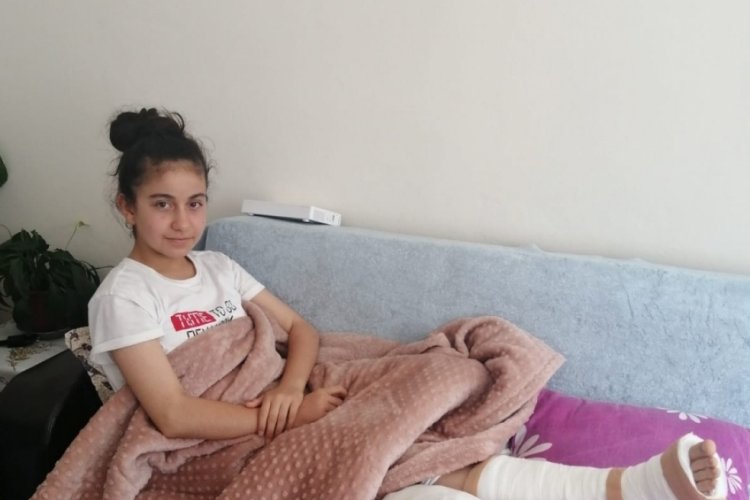 K&ouml;pekten ka&ccedil;mak isterken canından oluyordu