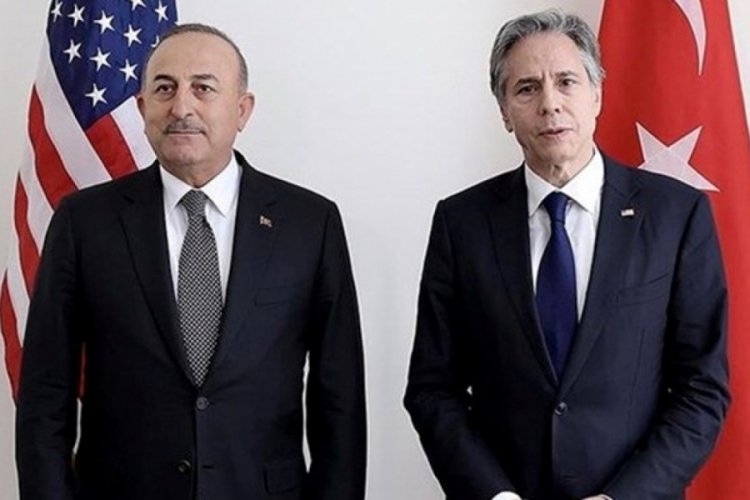 Dışişleri Bakanı &Ccedil;avuşoğlu, Blinken'le g&ouml;r&uuml;şt&uuml;