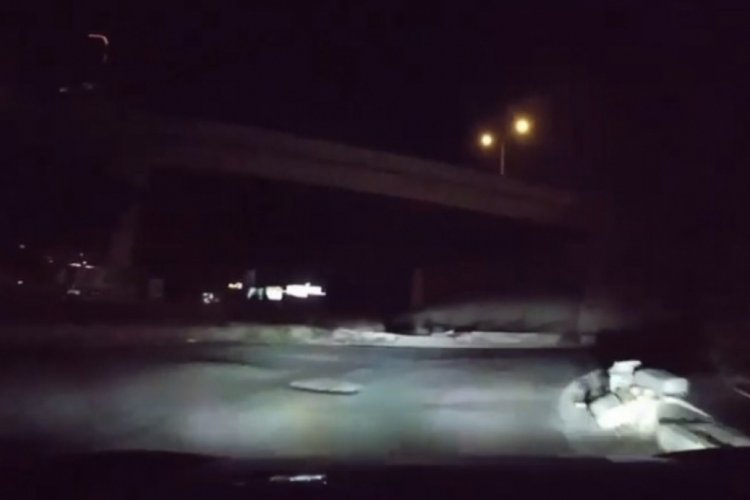 Bursa'da &ouml;l&uuml;mden d&ouml;nd&uuml;ğ&uuml; kazayı kaydetti
