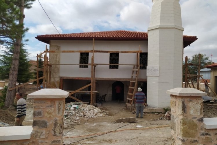 T&uuml;rkiye'nin ender camilerinden biri restore ediliyor