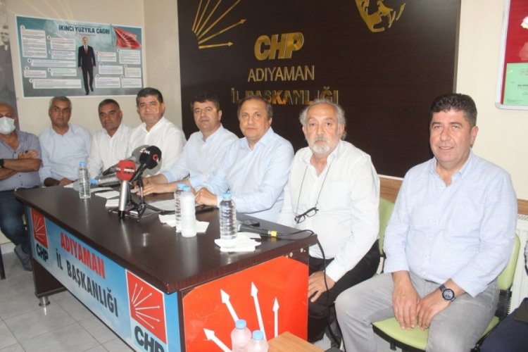CHP Genel Başkan Yardımcısı, Adıyaman'ın sorunlarını dile getirdi