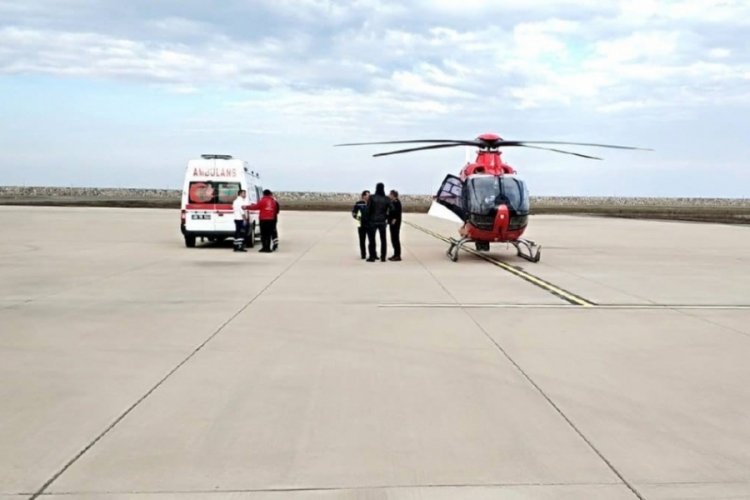 Kalp krizi ge&ccedil;iren hasta 15 dakikada şehir hastanesine yetiştirildi