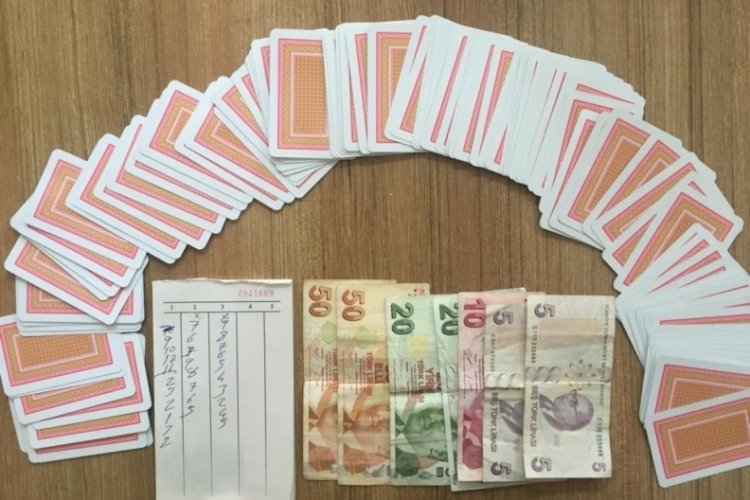 Kumar oynayan 8 kişiye 14 bin TL ceza uygulandı