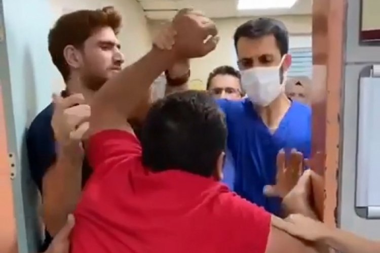 Bursa'da acil serviste doktora saldıran ş&uuml;pheli serbest bırakıldı
